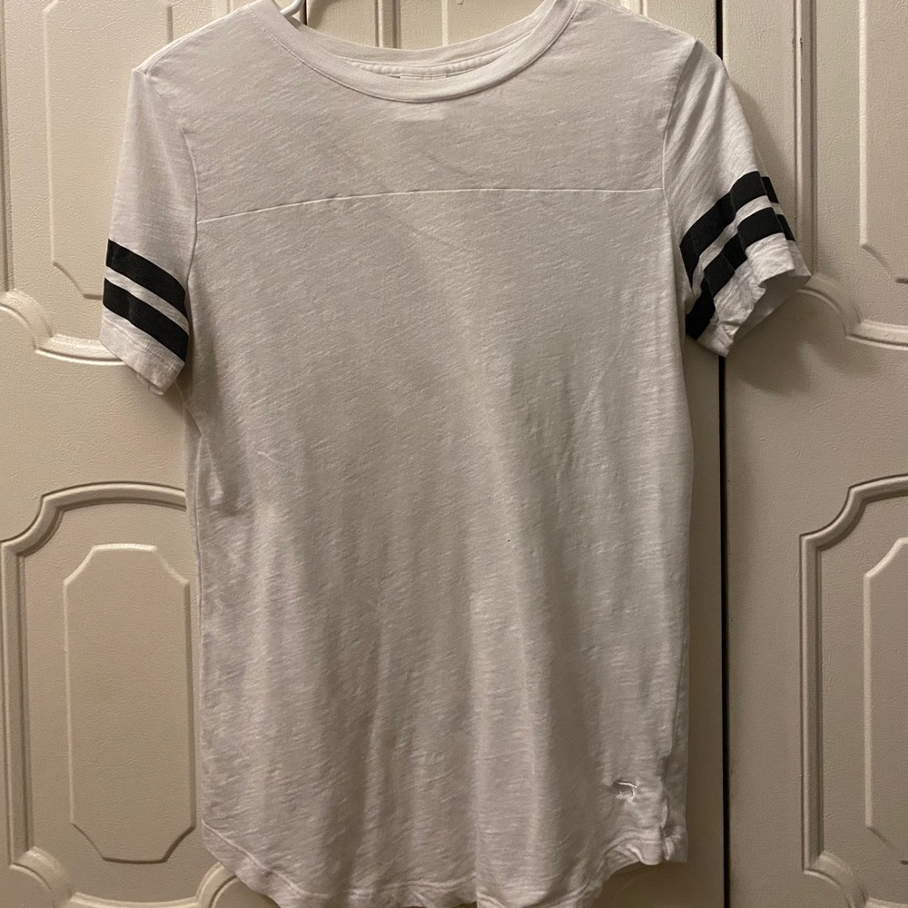PINK Oversized White Tee